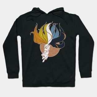 Aroace Pride Kitsune Hoodie